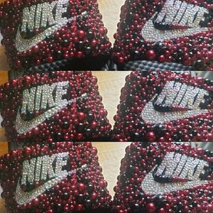 Blinged custom Nike